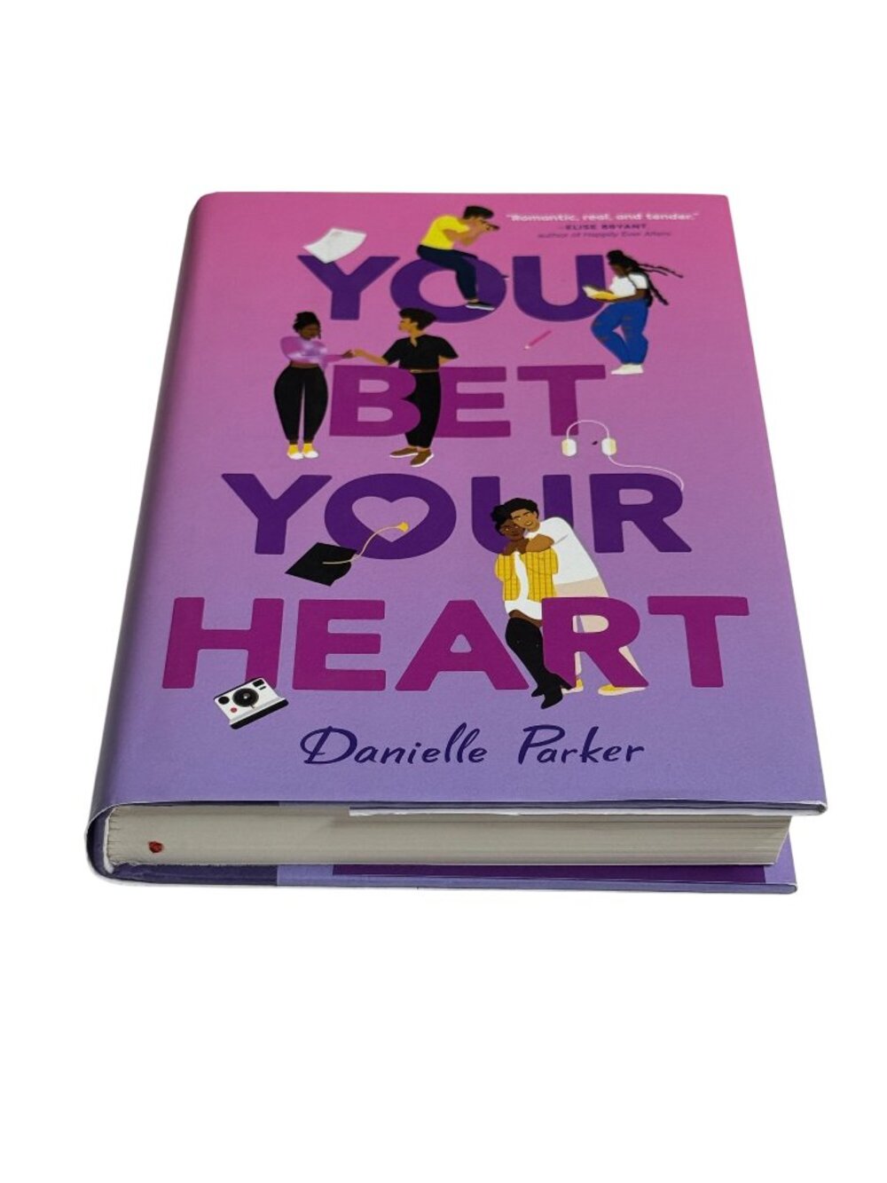 You Bet Your Heart Danielle Parker Hardcover YA Romance Book New